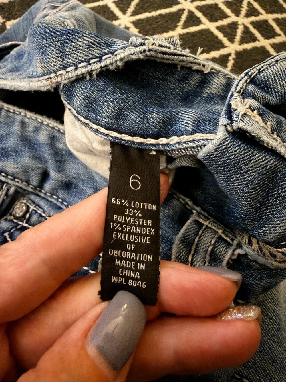 Light Blue Women's Denim shorts